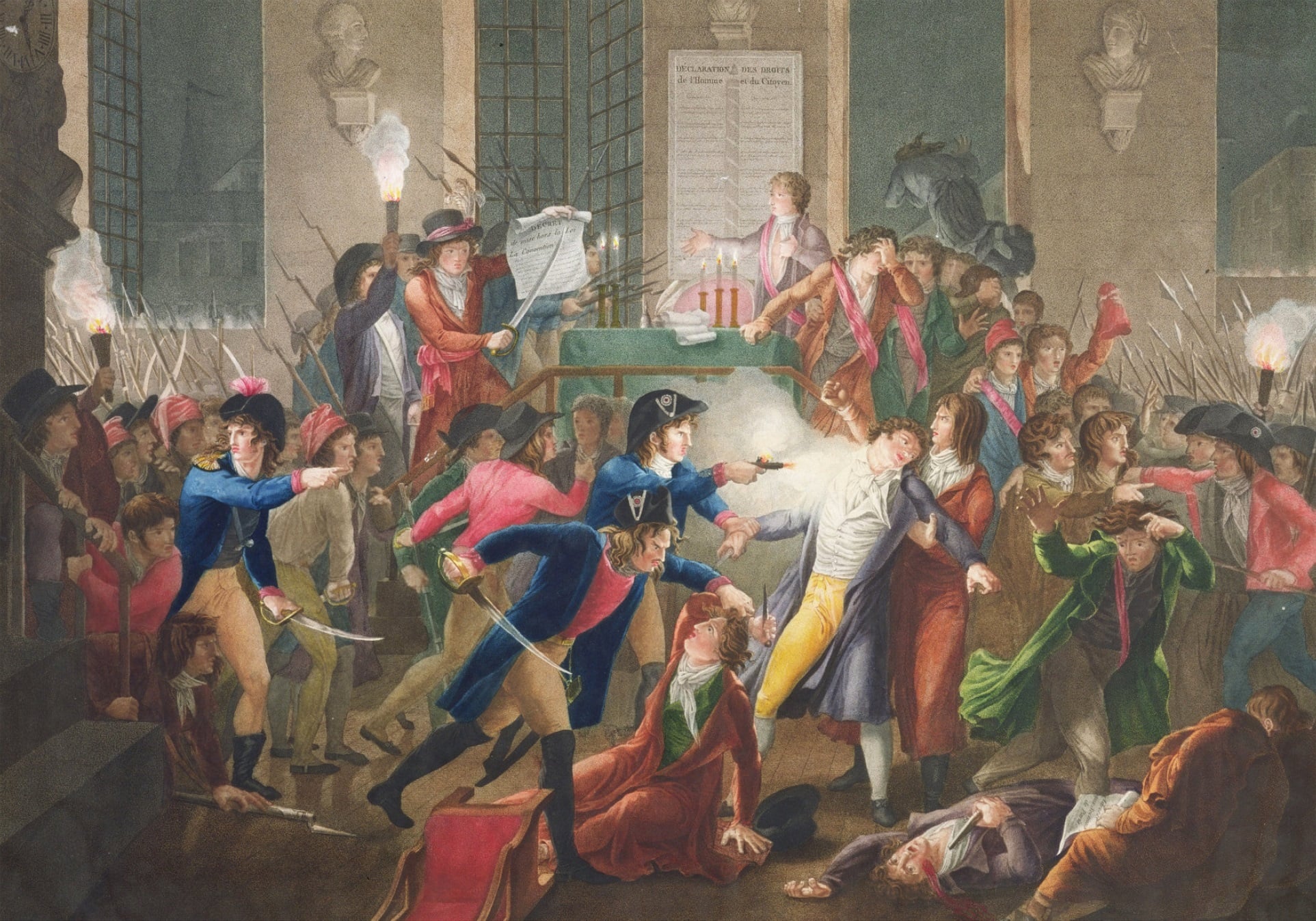 Arrestation de Robespierre dans la nuit du 9 au 10 thermidor an II (27-28 juillet 1794)