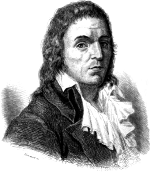 Portrait de Gracchus Babeuf (1760–1797), fondateur de la conjuration des Égaux