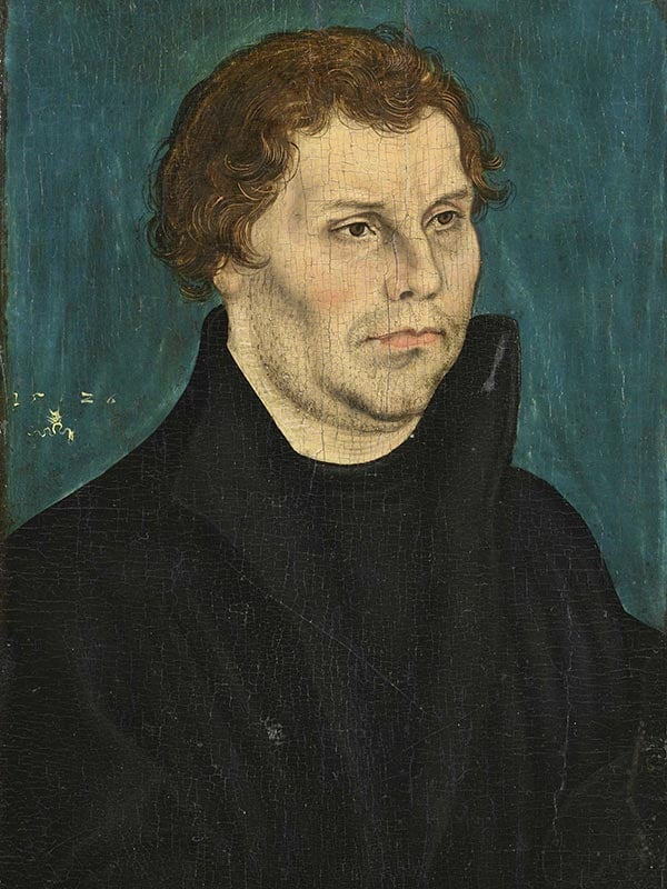 Portrait de Martin Luther par Lucas Cranach l'Ancien, 1526