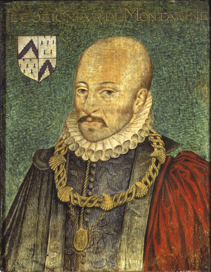 Portrait de Michel de Montaigne par Daniel Dumonstier, vers 1578