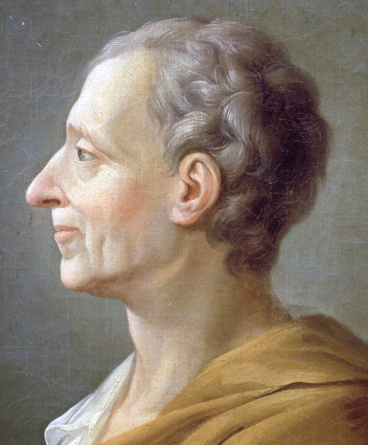 Portrait de Montesquieu (1689-1755), philosophe et écrivain des Lumières