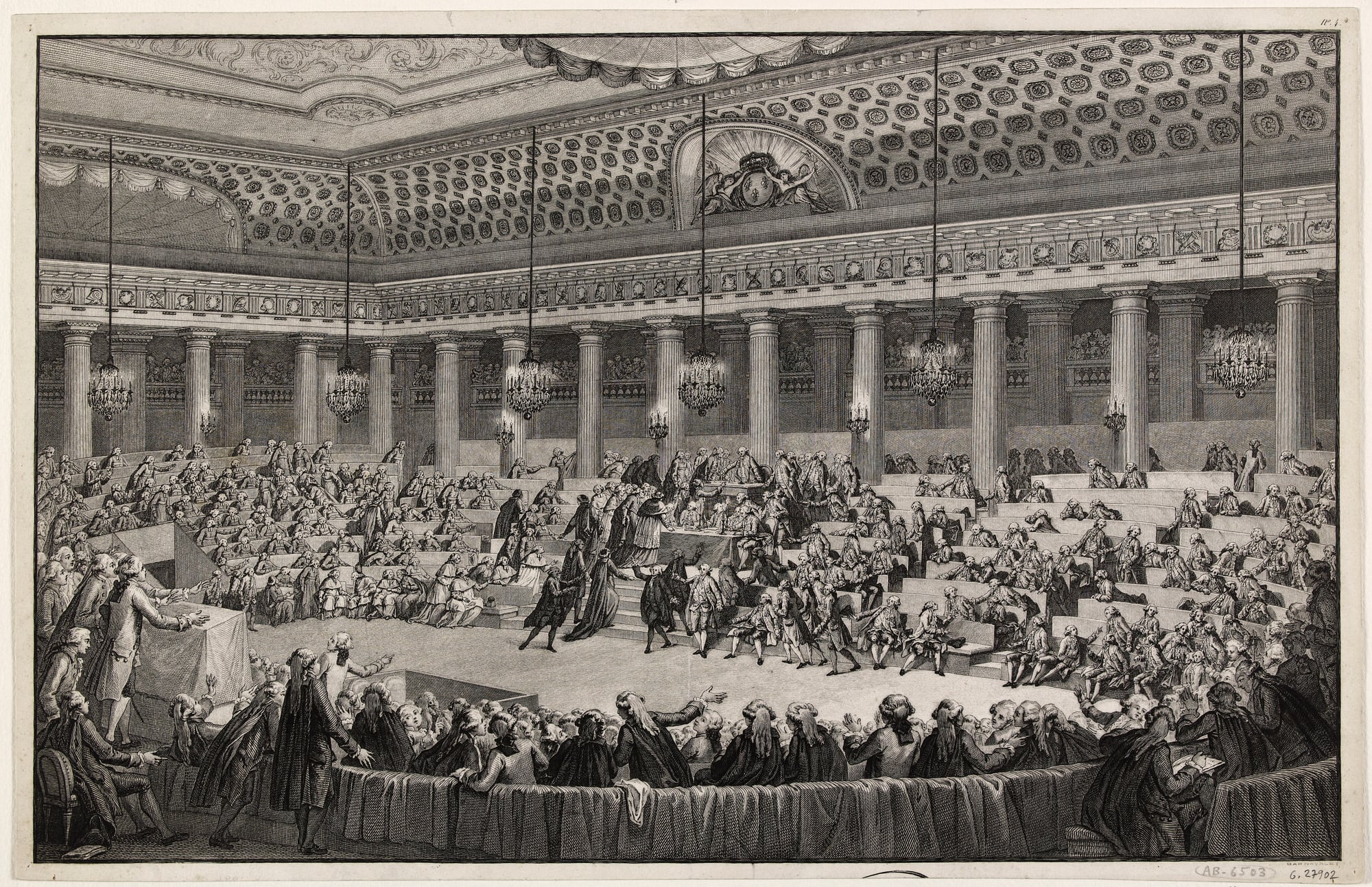 Séance de la nuit du 4 août 1789 — abandon des privilèges féodaux à l'Assemblée nationale