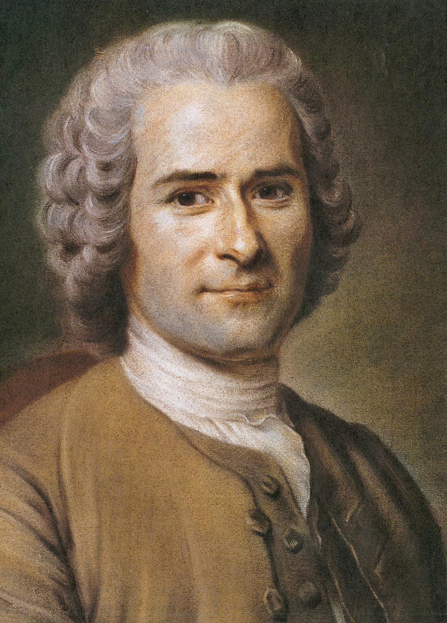 Portrait de Jean-Jacques Rousseau (1712-1778), philosophe genevois des Lumières